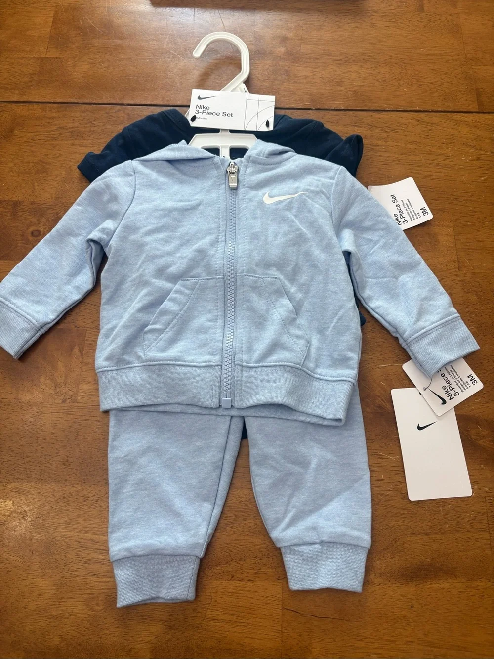 Nike Light Blue Toddler Hoodie & Jogger Set